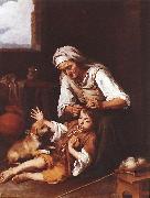MURILLO, Bartolome Esteban The Toilette sg oil painting
